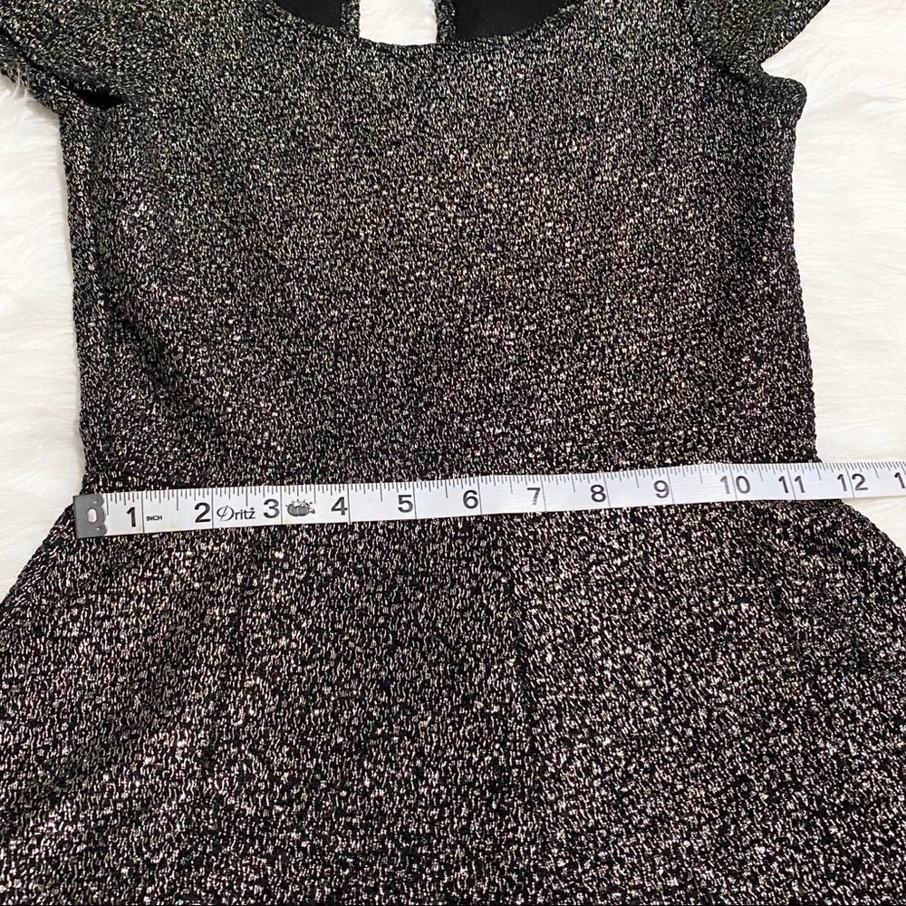 ONE CLOTHING Gold Glittery Romper - Picture 3 of 8